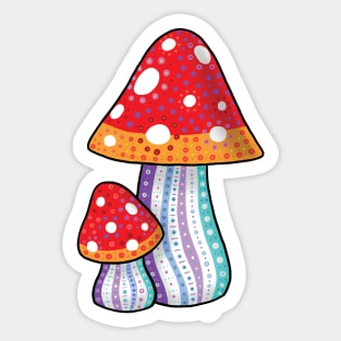 Mushrooms Sticker